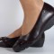 Pantofi platforma maro (cod 188008)