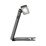 Lampa LED de citit cu clips Izoxis, re&icirc;ncarcabila si compacta