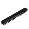 Rigola plastic Axhell ForU, exterioara, pentru scurgere apa pluviala, cu gratar PP, A15, 1000 x 120 x 92 mm