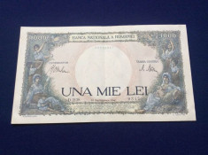 Bancnote Romania -1000 lei 10 septembrie 1941- seria 0347 (starea care se vede) foto
