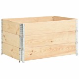 Cumpara ieftin Rame pentru paleti, 3 buc., 50 x 100 cm, lemn masiv de pin