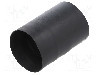 Tub termocontractant, {{Diametru inainte de contractare}}, 99.1mm, neagra, TE Connectivity - 202A163-25-0