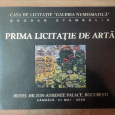 CASA DE LICITATIE "GALERIA NUMISMATICA" PRIMA LICITATIE DE ARTA , 2008