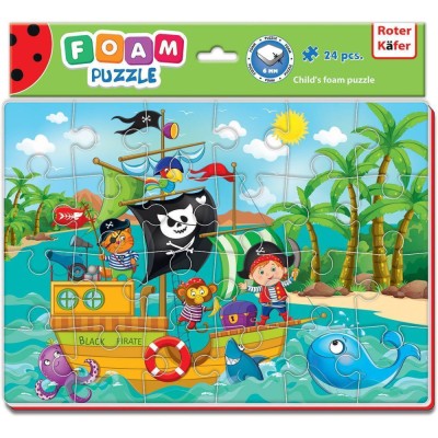 Puzzle Pirati 24 piese Roter Kafer RK1201-12 foto