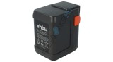 Baterie de schimb VHBW pentru mașina de tuns iarba Gardena 8835, 8835-20, 8835-U, 8835-00.701.00 - 4000 mAh 18 V Li-Ion, negru