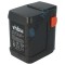 Baterie de schimb VHBW pentru mașina de tuns iarba Gardena 8835, 8835-20, 8835-U, 8835-00.701.00 - 4000 mAh 18 V Li-Ion, negru