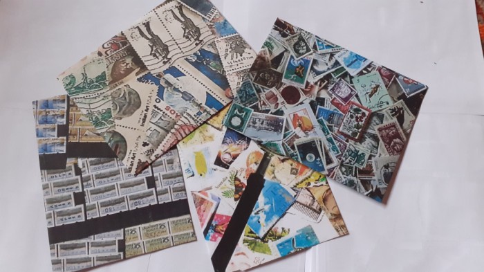 Plicuri cu timbte si ocolite