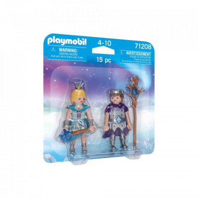 Playmobil - Set 2 Figurine - Printul Si Printesa Ghetii foto