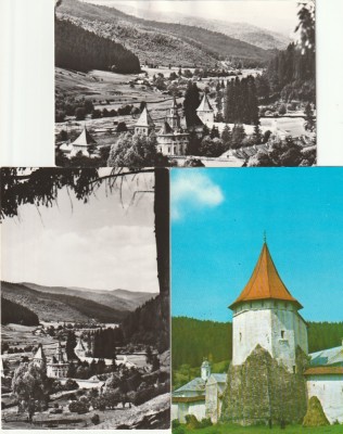 ILUSTRATE - LOT 2 - 5 ILUSTRATE CU MANASTIREA PUTNA CTITORIE A LUI STEFAN CEL MARE SI SFANT foto