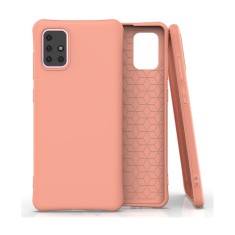 Husa Anti Shock Matt TPU Samsung Galaxy A71 Orange