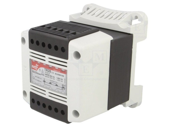 Transformator de alimentare 200VA 24V/48V