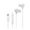 Casti JVC HA-FR29UC-W-U, Cu fir, In-Ear, Microfon, USB-C, Functie Mod Sunet, Husa, alb