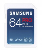 Cumpara ieftin Card de memorie Samsung PRO Plus MB-SD64K/EU, SDXC, 64GB, UHS-I U3, V30, Clasa 10