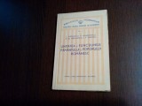 UNITATEA SI FUNCTIUNILE PAMANTULUI SI POPORULUI ROMANESC - C. Bratescu -1942 82p