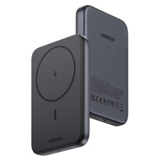 Baterie externa MagSafe wireless 10000mAh Ugreen, gri, 25919 foto