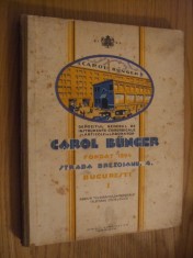 CAROL BUNGER fondat 1894 - CATALOGUL GENERAL de Instrumente si Mobilier Chirurgical, Aparate Electro-Medicale - 1929, 312+XVIII p.