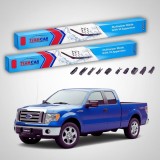 Cumpara ieftin Ștergătoare Ford F150 Extended Cab Pick-up Gen XII+ 2008-prezent | Set Față Flat Premium &ndash; TeamCar&reg;
