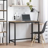 vidaXL masă Stejar Artizanal 80 x 50 x 76,5 cm Lemn ingineresc și oțel 873767