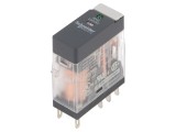 Releu Electromagnetic DPDT 230VAC 5A cu Soclu