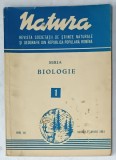 NATURA , REVISTA SOCIETATII DE STIINTE NATURALE SI GEOGRAFIE DIN R.P.R. , NR. 1 , 1964