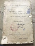 V.CRT Interbelica - Psihologie Pedagogica - 1920 Bucuresti