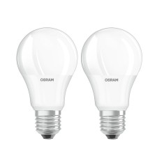Set Becuri LED Osram Base Classic A60, 8.5 W, 2700 K, 806 Lumeni, E27, A+, 2 bucati foto