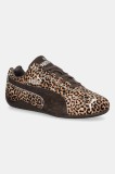 Puma sneakers din piele &icirc;ntoarsă Speedcat Wild Wns culoarea maro, 406690