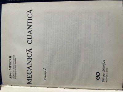 Mecanică Cuantică foto