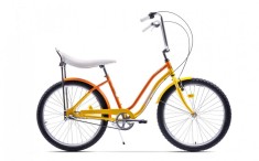 BICICLETA PEGAS STRADA 2 AL 3S GALBEN STUP foto
