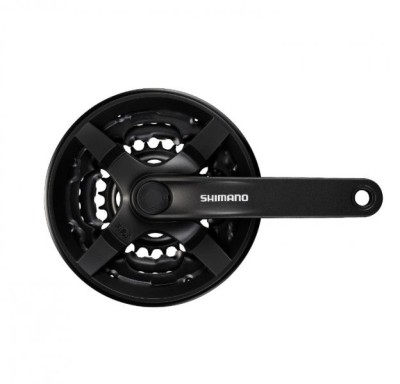 Angrenaj Pedalier 3 Foi 28/38/48T MTB TY301, lungime brat 170mm, Shimano Tourney... Cod:AWR2401 foto