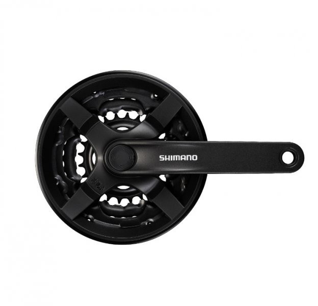 Angrenaj Pedalier 3 Foi 28/38/48T MTB TY301, lungime brat 170mm, Shimano Tourney... Cod:AWR2401