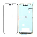Geam cu Rama si OCA iPhone 15 Pro Max Negru, Componenta Display