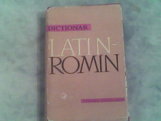 Dictionar latin-roman-Rodica Ochesanu foto