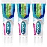 Corega Fresh Extra Strong cremă de fixare pentru proteze dentare 3x40 g