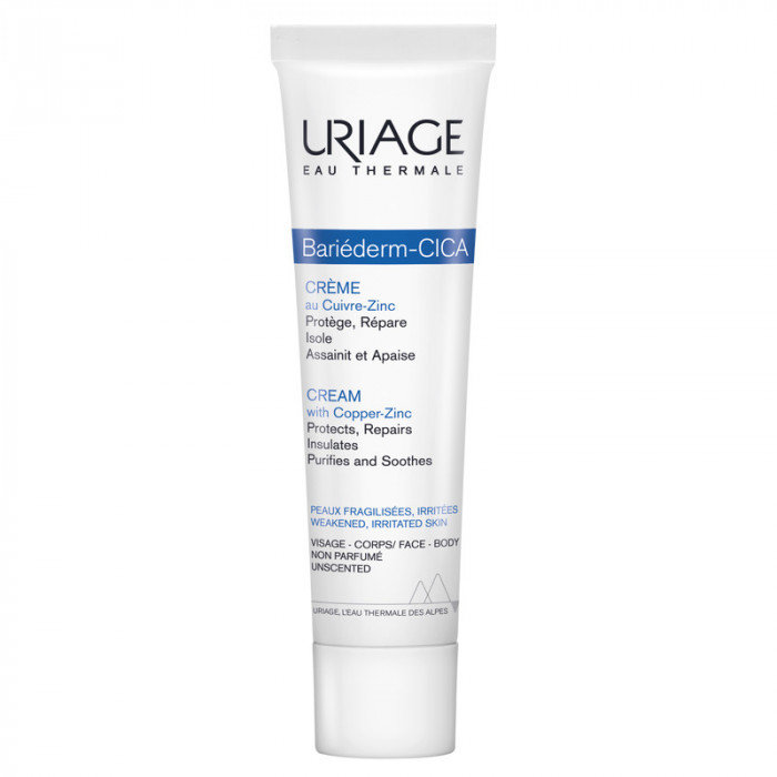 Crema Reparatoare Bariederm Cica, 40 ml, Uriage