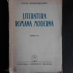 Literatura romana moderna - Ovid densusianu editia IV-a