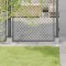 vidaXL Baze st&acirc;lp pătrate 4 buc Argintiu 61x61 mm Oțel galvanizat 42000004