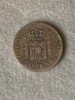 Moneda Argint Spania 50 Centimos 1880 - Argint Originala