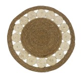 Cumpara ieftin Covor Opronzo iuta natural 100x100 cm