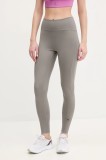 adidas by Stella McCartney leggins de antrenament TruePurpose Optime culoarea gri, neted, JJ0129
