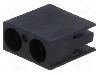Carcasa dioda LED, 3mm, poliamida, FIX&FASTEN - FIX-LED-306