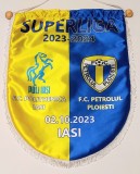 Fanion (protocol) meci fotbal POLI IASI - PETROLUL PLOIESTI (02.10.2023)