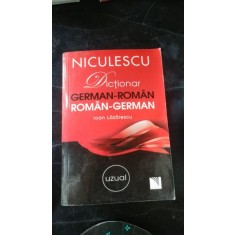 Dictionar , German Roman, Roman German , Ioan Lazarescu