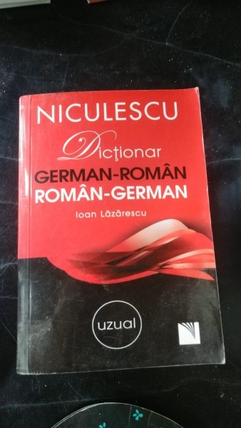 Dictionar , German Roman, Roman German , Ioan Lazarescu