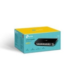Switch cu 8 porturi TP-Link TL-SG1008D, 4000 MAC, 16 Gbps