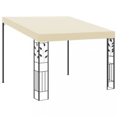 vidaXL Pavilion de perete, crem, 3 x 3 x 2,5 m 47997