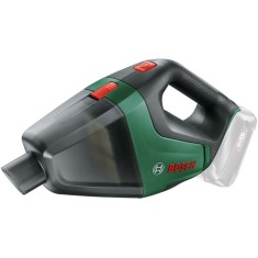 Aspirator pe acumulator Bosch UniversalVac 06033B9102, 18 V, 8 kPa, 28 l/s flux maxim, 0.5 l volum brut rezervor, duza perie/rosturi/podea, 2 tuburi p