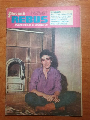 revista flacara rebus 1 februarie 1983 foto