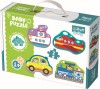 Puzzle trefl baby clasic vehicule pentru transport 8 piese
