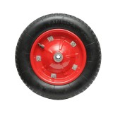 Roata roaba 3.00-8 cu janta din metal